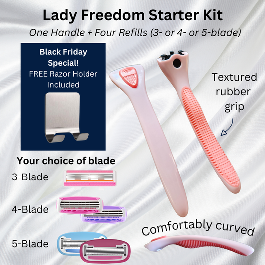 Lady Freedom Razor Starter Kit