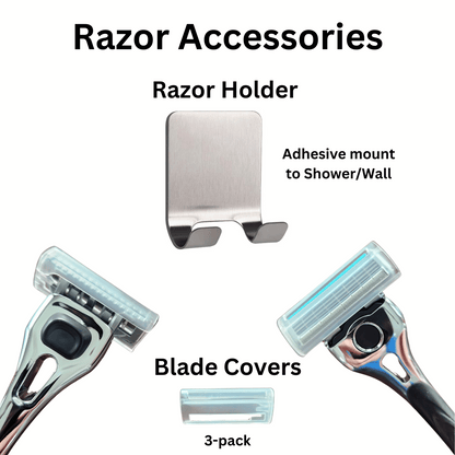 Razor Holder and Razor Blade Covers